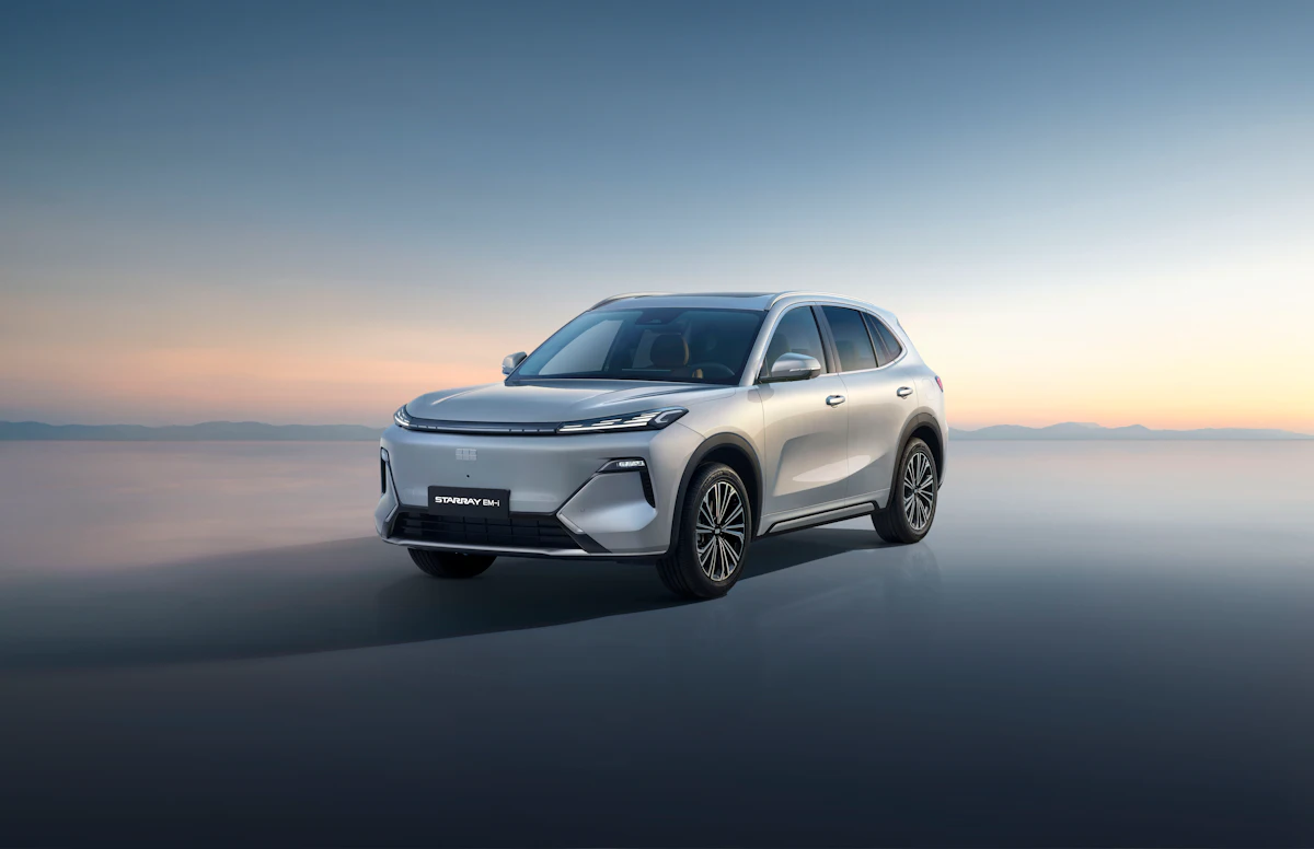 Geely Starray EM-i, vista frontal